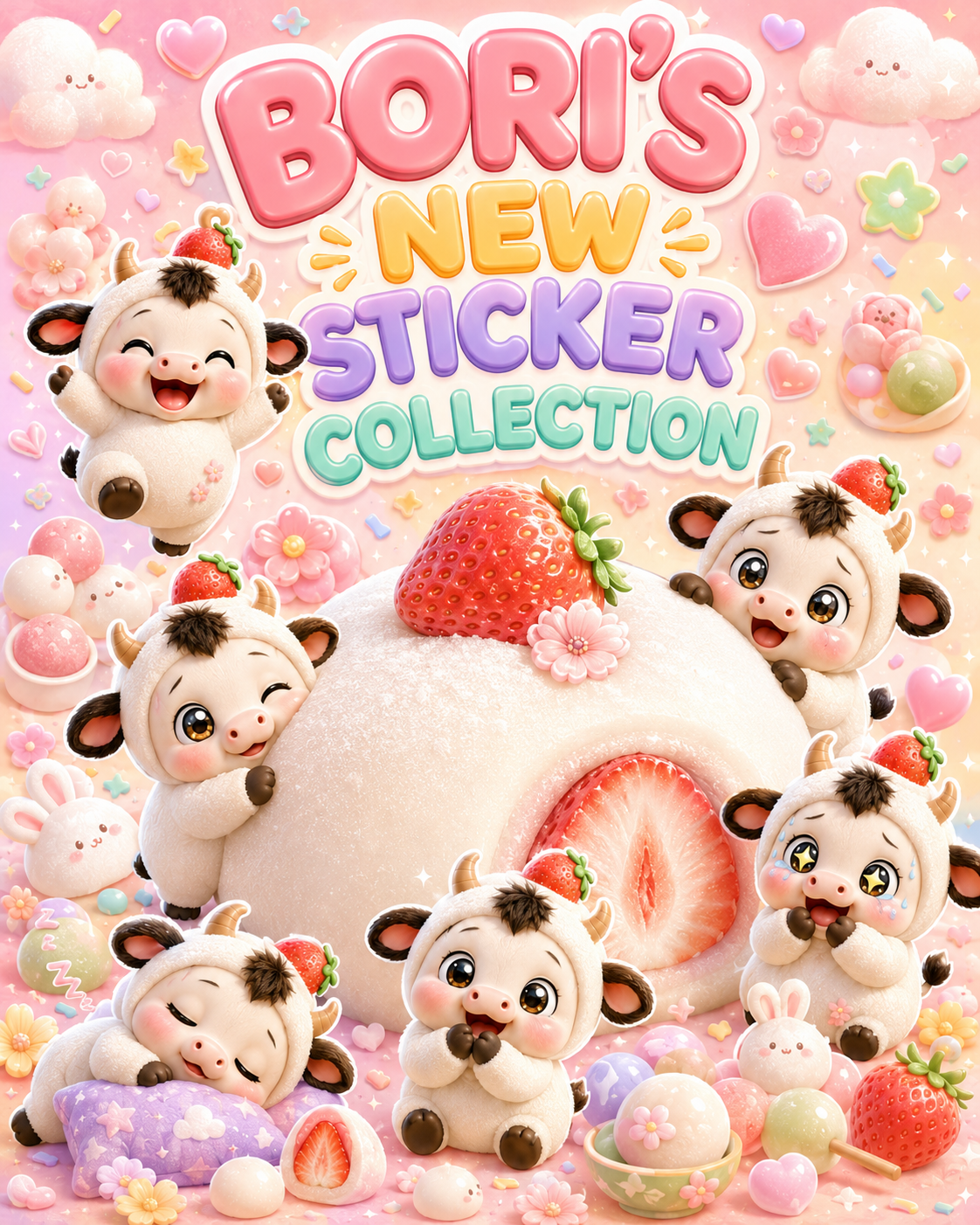 Bori Mochi Sticker